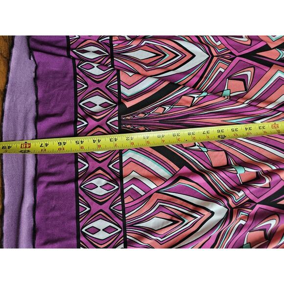 Saint Tropez West Women's Halter Maxi Dress Size 14 Resort Beach Tropical - Picture 7 of 10